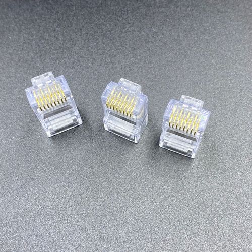 打造高速网络基石 安普AMP六类水晶头RJ45千兆纯铜镀金连接头全面解析